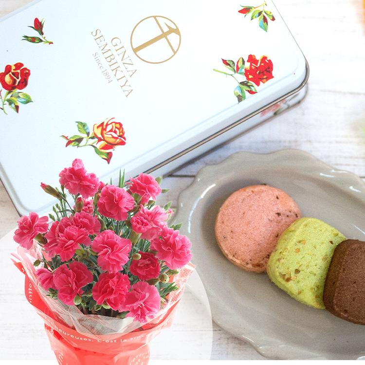 銀座千疋屋クッキー缶