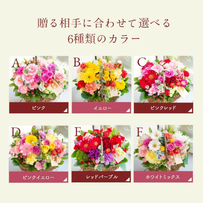 ガーベラバスケット 誕生日 アレンジメント プレゼント FKAA | Flower