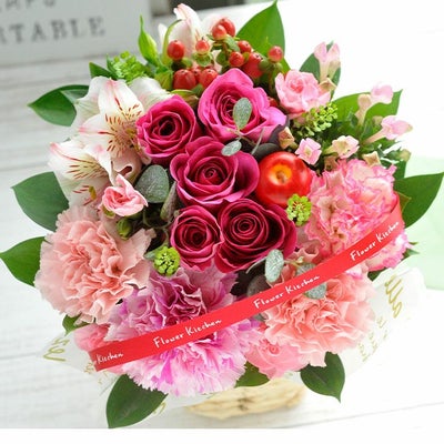 スタイルで選べるバラギフト 誕生日 アレンジメント 花束 プレゼント