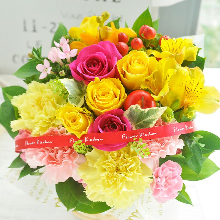 スタイルで選べるバラギフト 誕生日 アレンジメント 花束 プレゼント