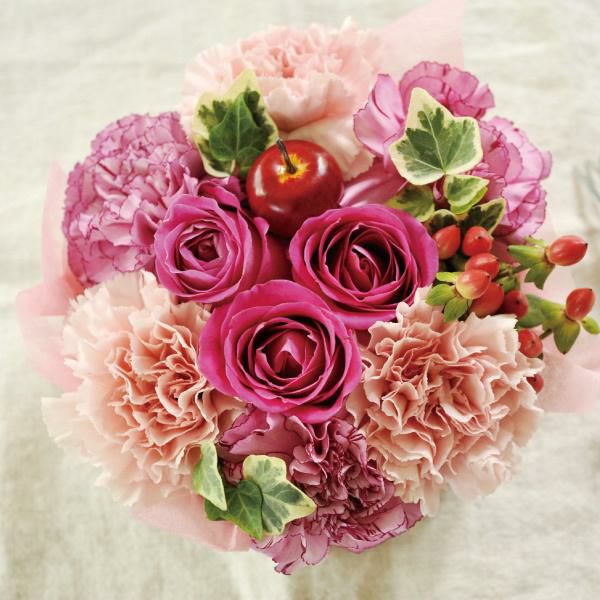 ミニフラワーケーキ 生花 FKAA | Flower Kitchen JIYUGAOKA