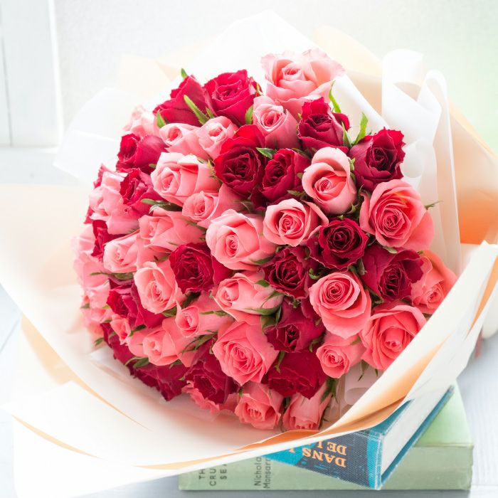 50本バラの花束 誕生日 プレゼント