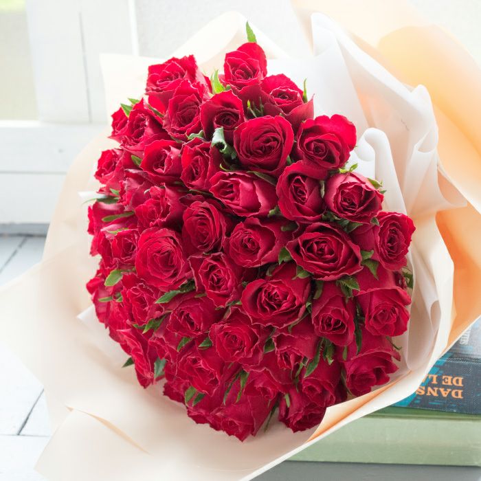 50本バラの花束 誕生日 プレゼント