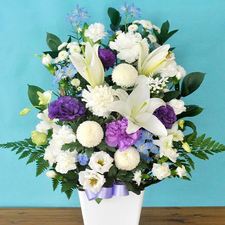 旬のおまかせお供え花Lサイズ お悔やみ 選べる アレンジメント 花束