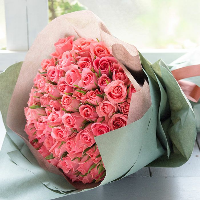 60本バラの花束 誕生日 プレゼント 還暦祝い FKAA | Flower Kitchen