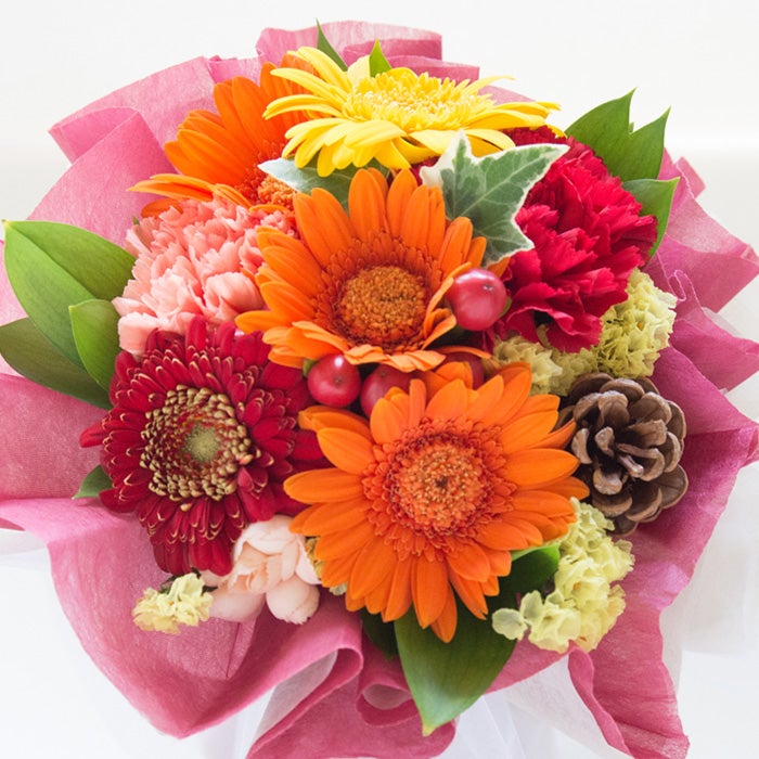 みのりブーケ 花瓶いらずで飾れる花束 FKAA | Flower Kitchen JIYUGAOKA