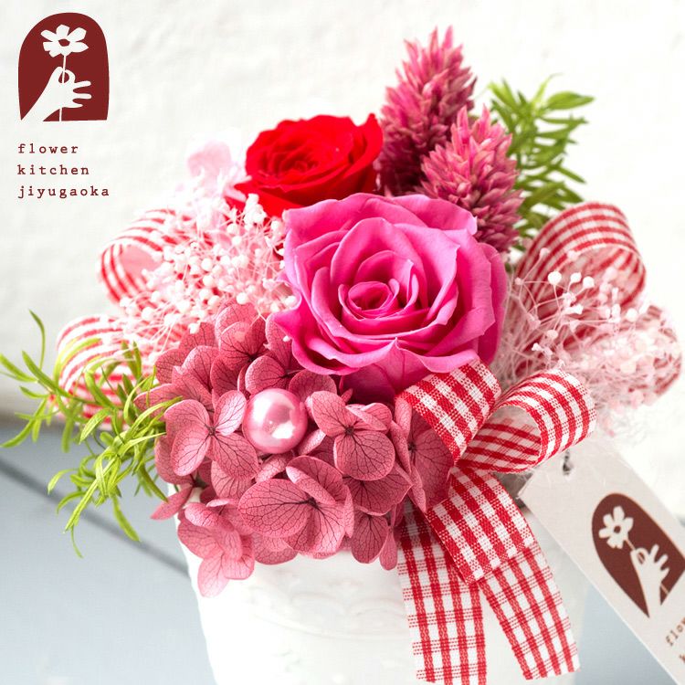 バラのプリザーブドフラワー ポーレット 誕生日 プレゼント