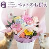 ペットのお供えアレンジ 「月虹-げっこう-」 お悔やみ アレンジメント