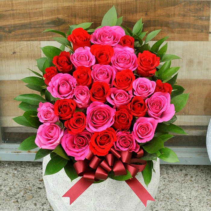  30本バラスタンド オーサムローズスタンド 開店祝い 開院祝い プレゼント