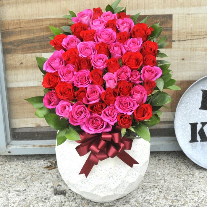 50本バラスタンド オーサムローズスタンド 開店祝い 開院祝い プレゼント