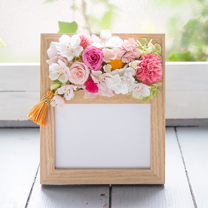 フラワーフォトフレーム